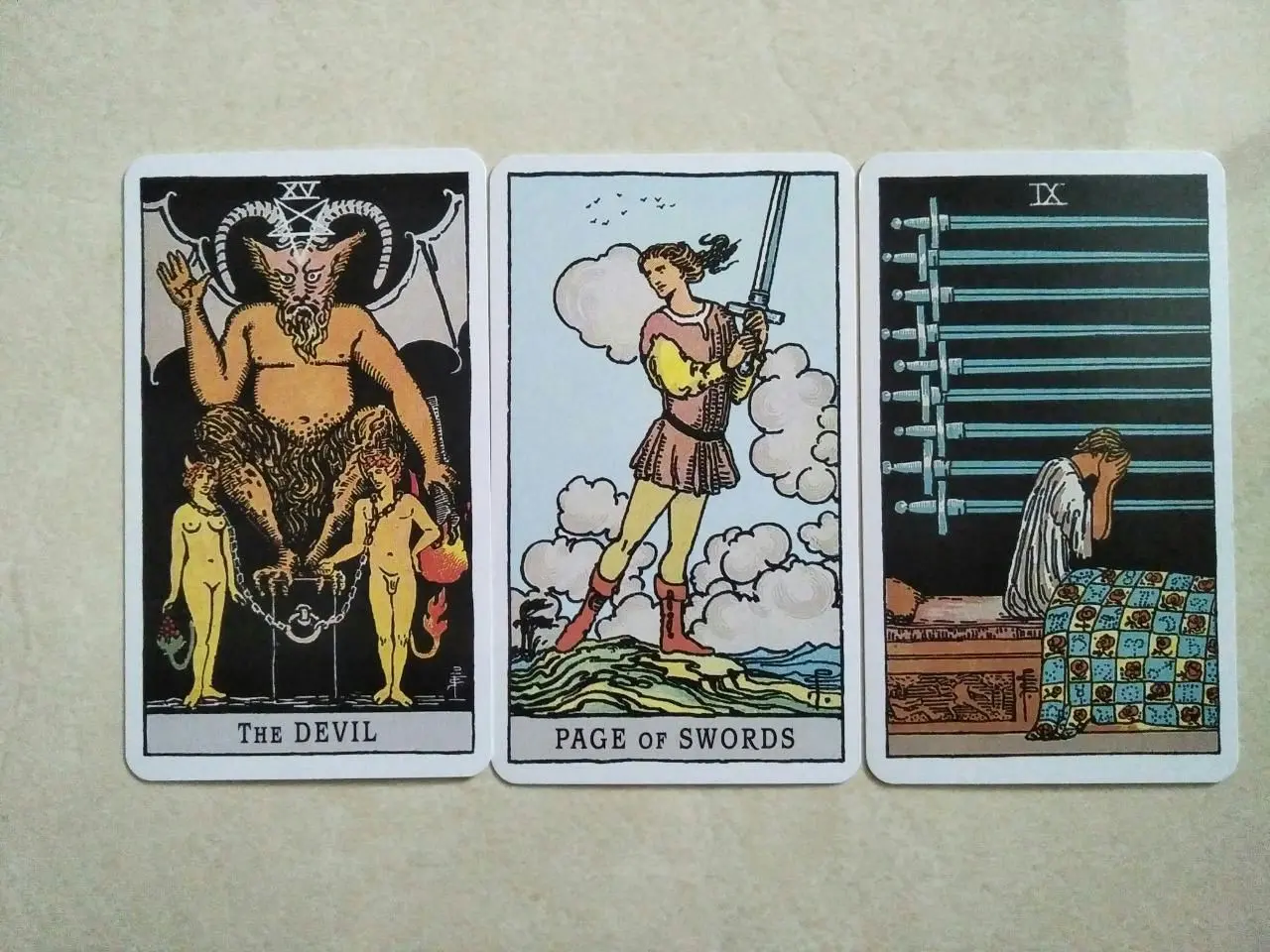 Kartu tarot the devil serta artinya