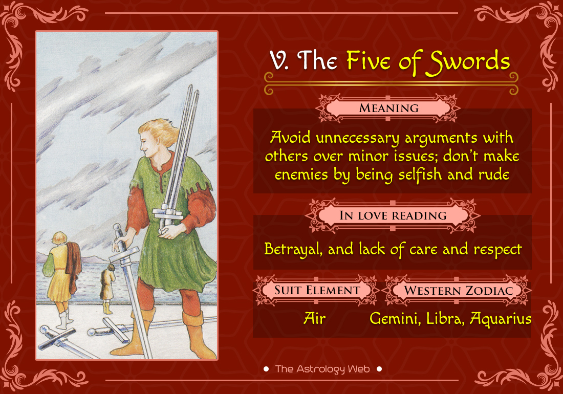 arti kartu 5 of swords