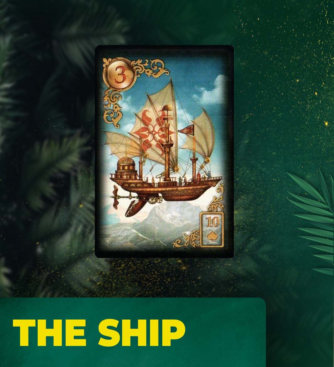 arti kartu the ship