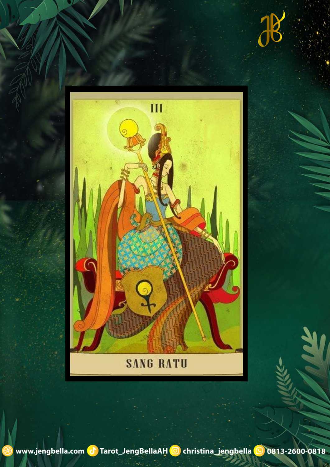 arti kartu the empress dalam tarot nusantara
